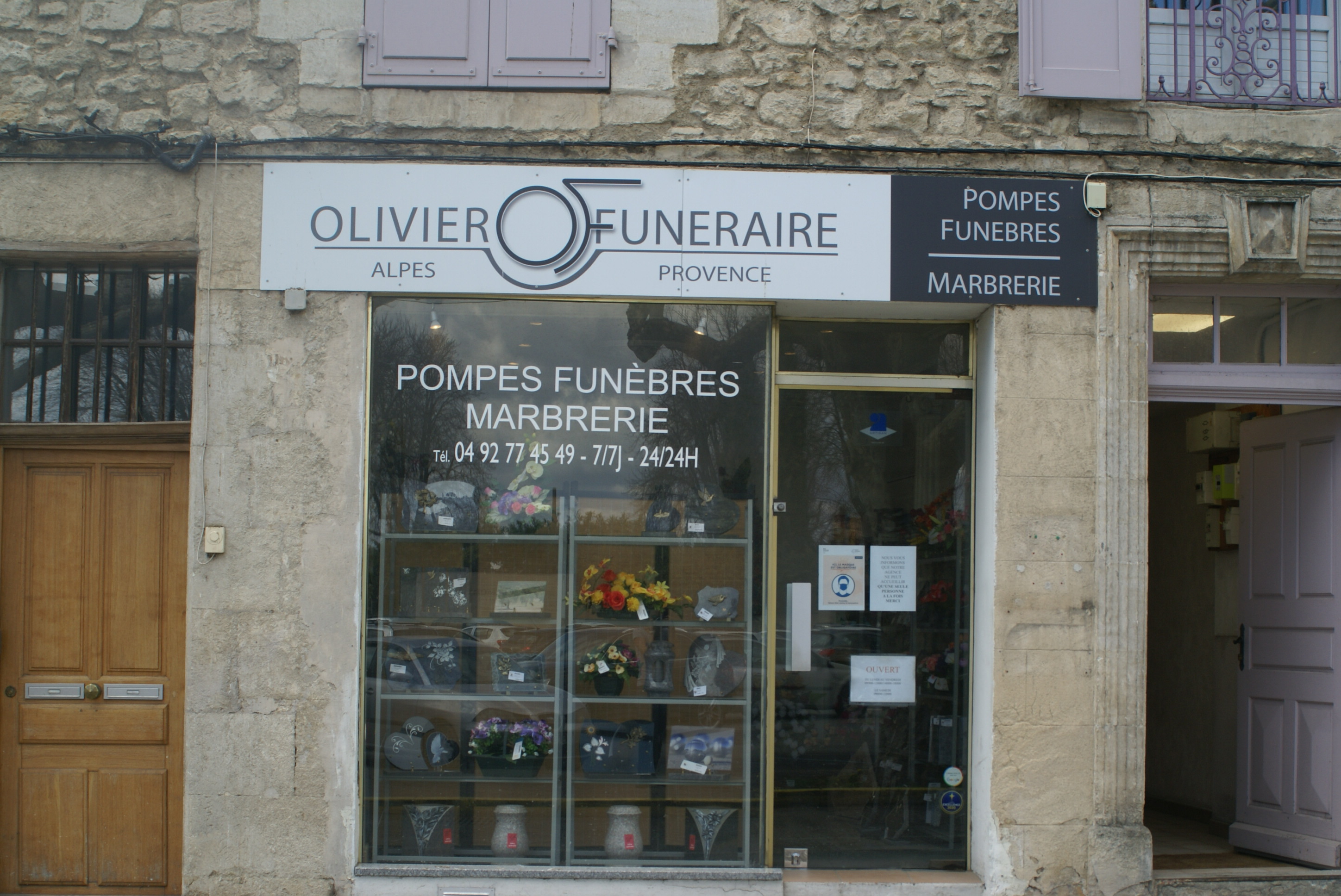 OLIVIER FUNÉRAIRE - Forcalquier - Marcel André 